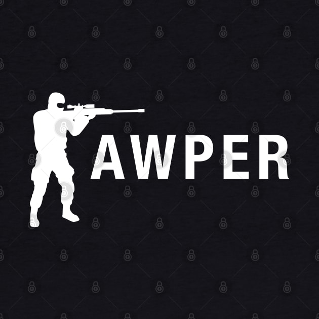 Sniper Awper CSGO PUBG Inspired Gaming by pixeptional